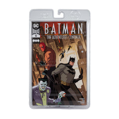 McFarlane Toys Red Hood comic book included for reading.