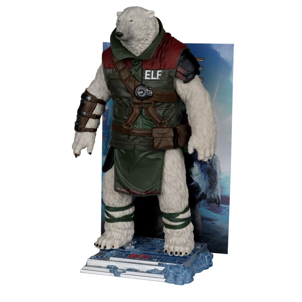 McFarlane Toys Red One environmental base supports dramatic diorama setups.