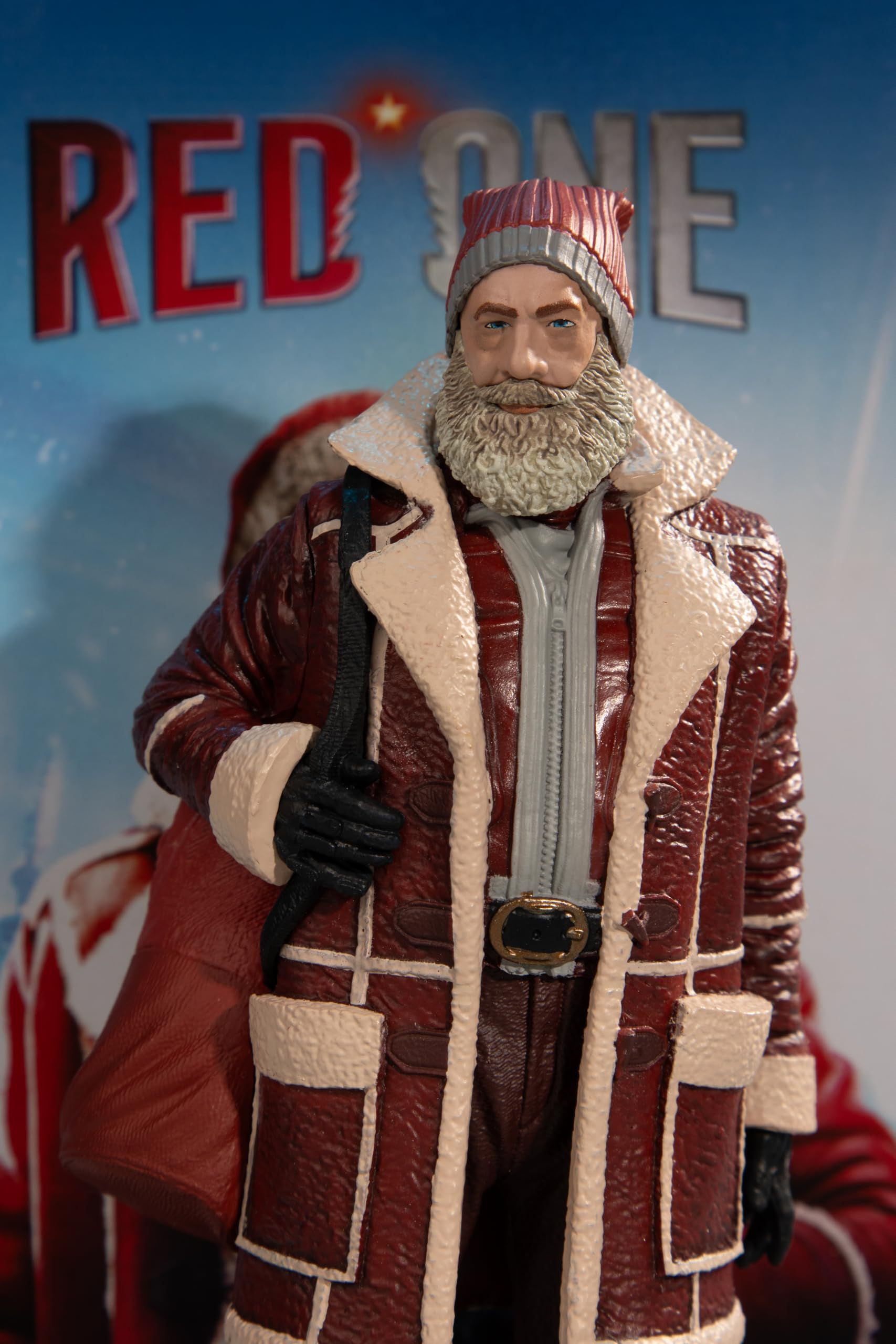 McFarlane Toys Red One Nick 6in figure showcases premium sculpt and vivid paint for display.