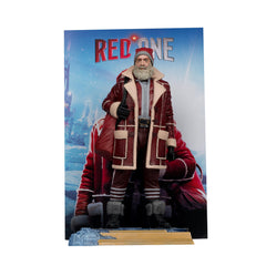 McFarlane Toys Red One Nick 6in figure with detailed costume ideal for shelf display enthusiasts.