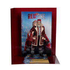 McFarlane Toys Red One Nick figure with printed backdrop and environment base for dramatic display.