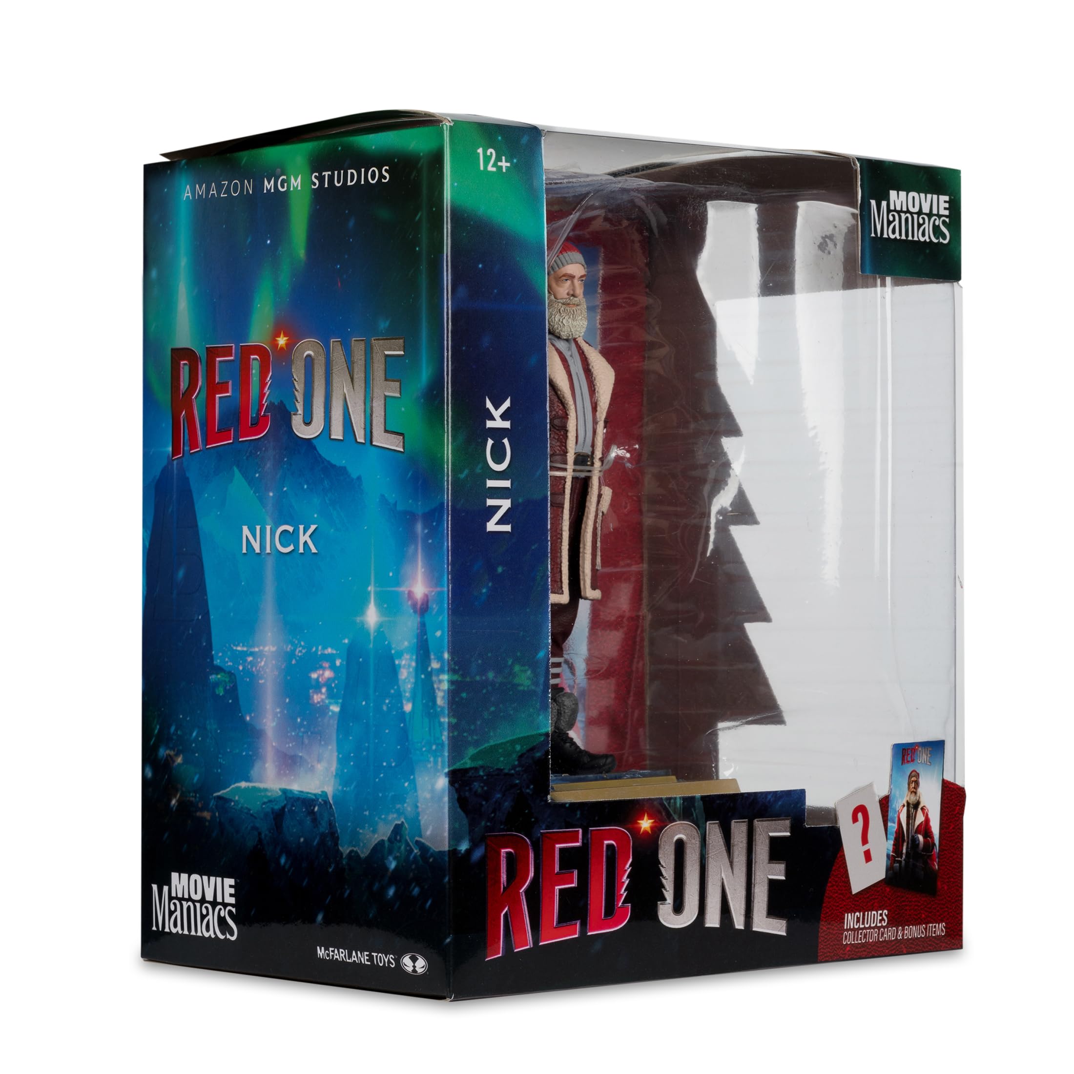 McFarlane Toys Red One Nick figure as official film merchandise for authentic collections.