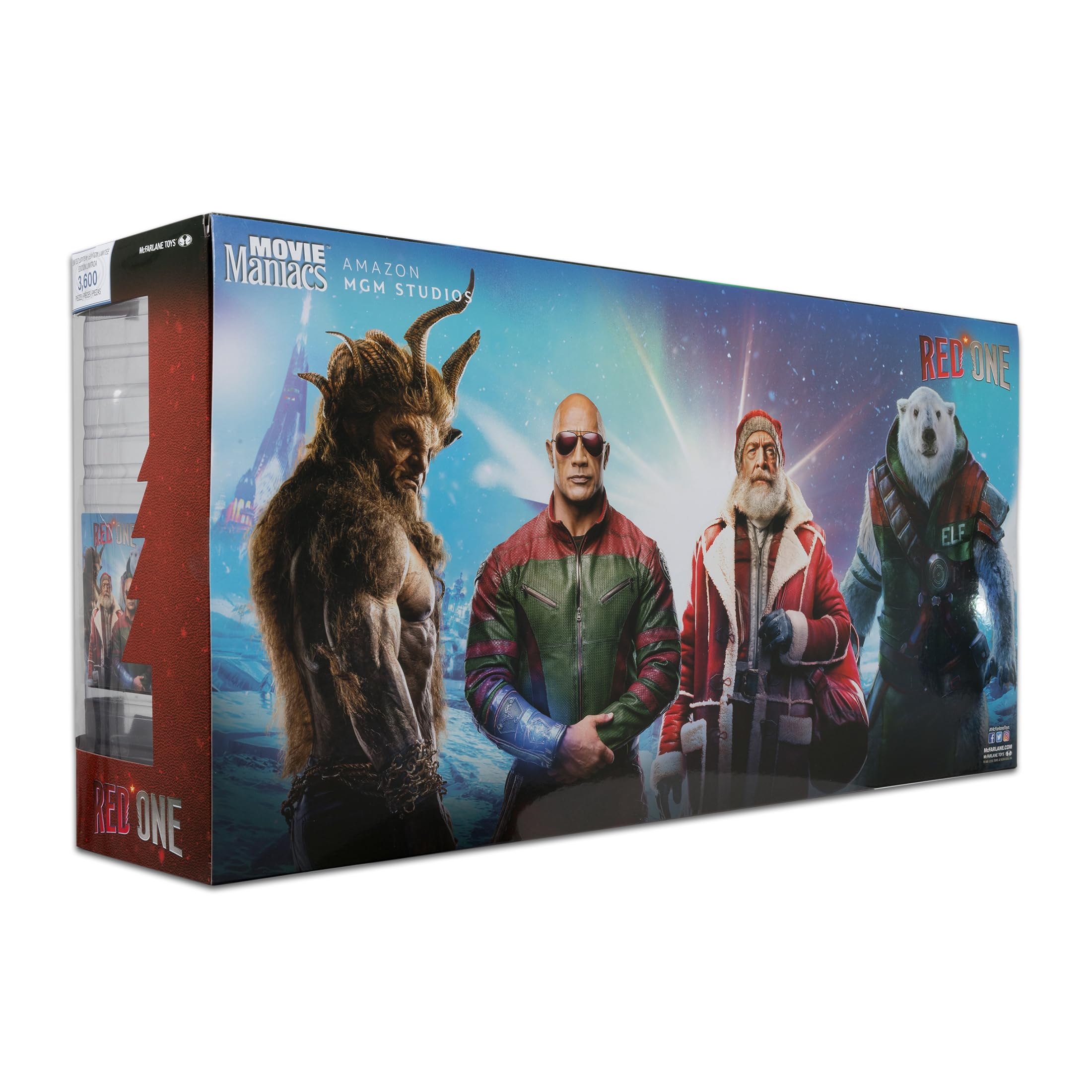 McFarlane Toys Red One secret bonus item enhances the set’s collectibility.