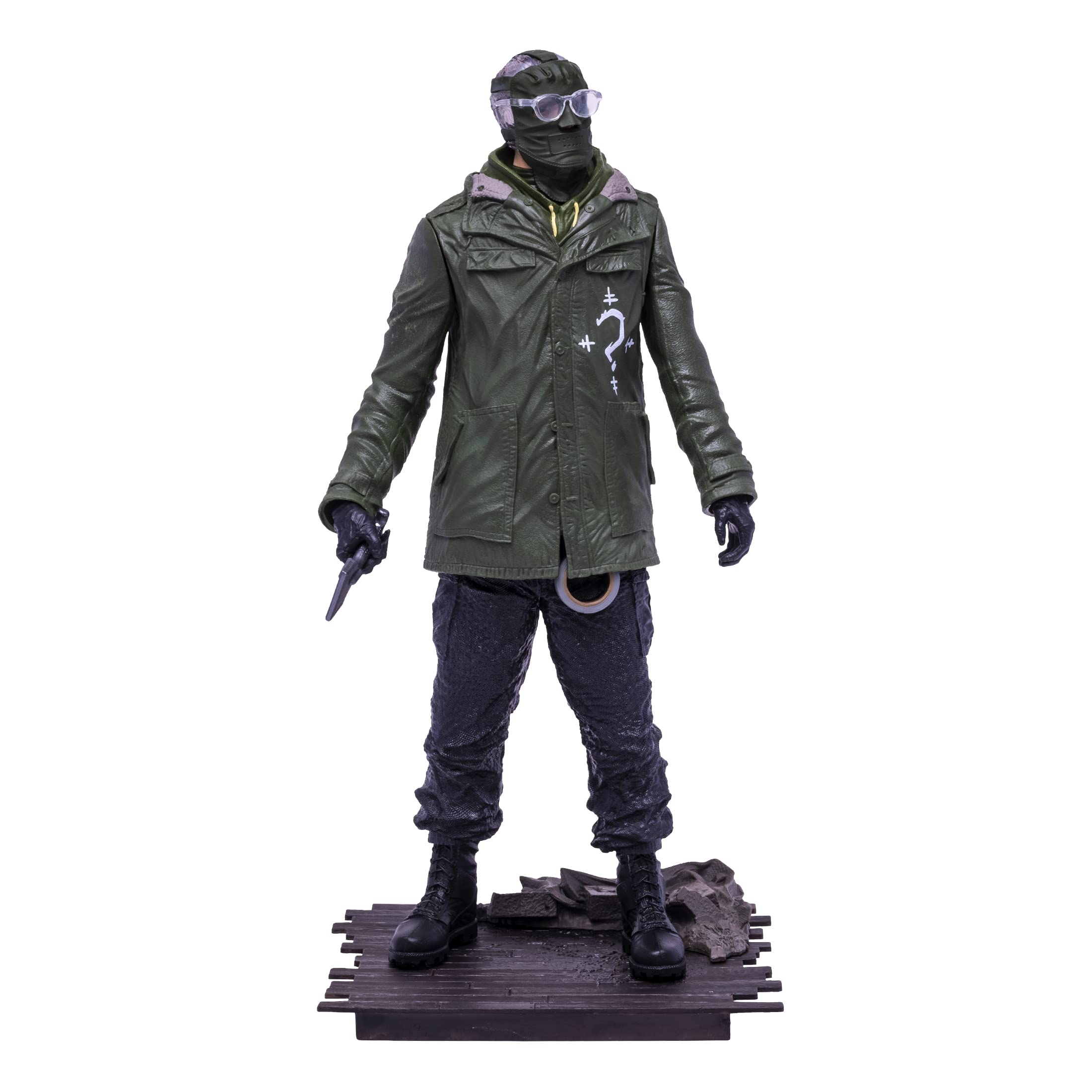 McFarlane Toys Riddler ice pick accessory provides authentic on-display detail