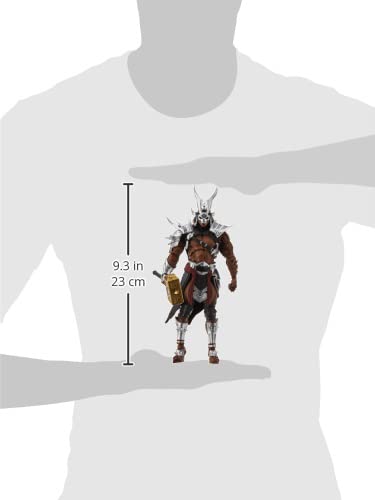 McFarlane Toys Shao Kahn hammer accessory for authentic battles.