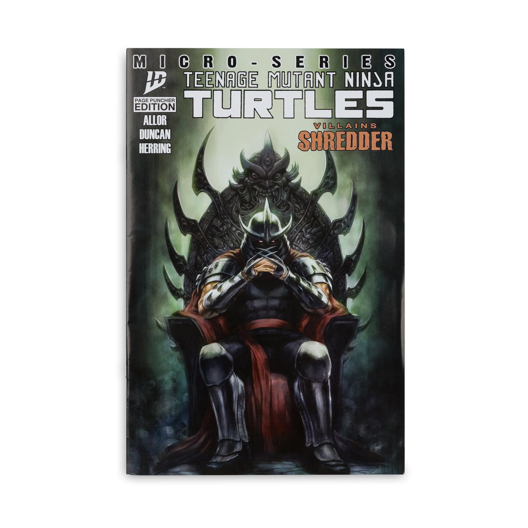 McFarlane Toys Shredder draws IDW-inspired art influence.