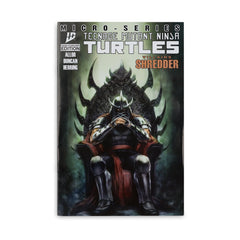 McFarlane Toys Shredder draws IDW-inspired art influence.
