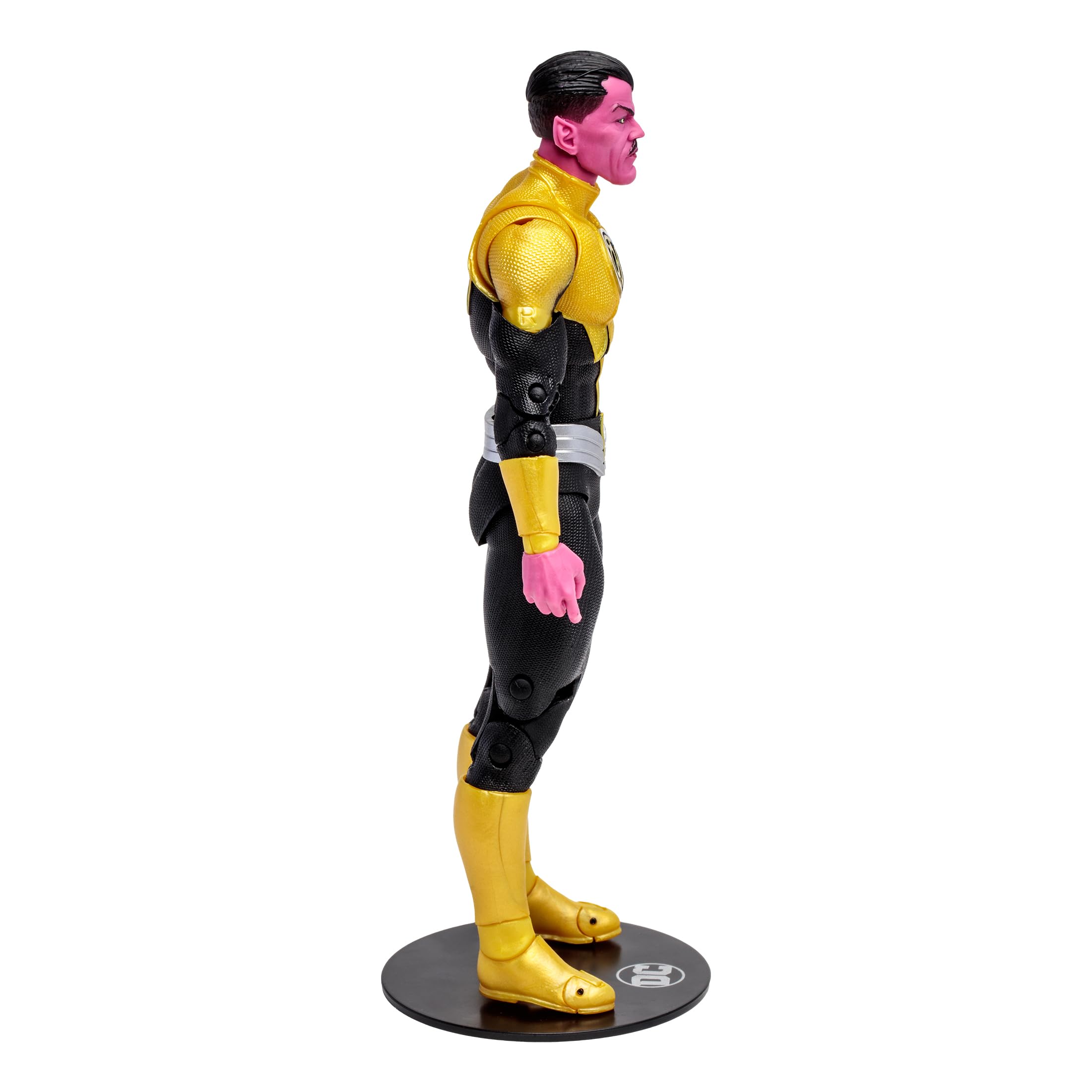 McFarlane Toys Sinestro 7in green-yellow energy tones echo the character vibe