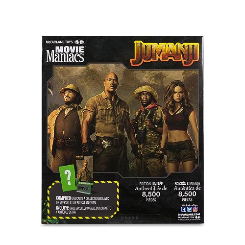 Certificate of authenticity for Smolder Jumanji 6in figure collectors