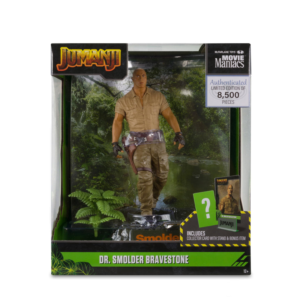 Environmental base for Smolder Jumanji 6in figure providing stable display