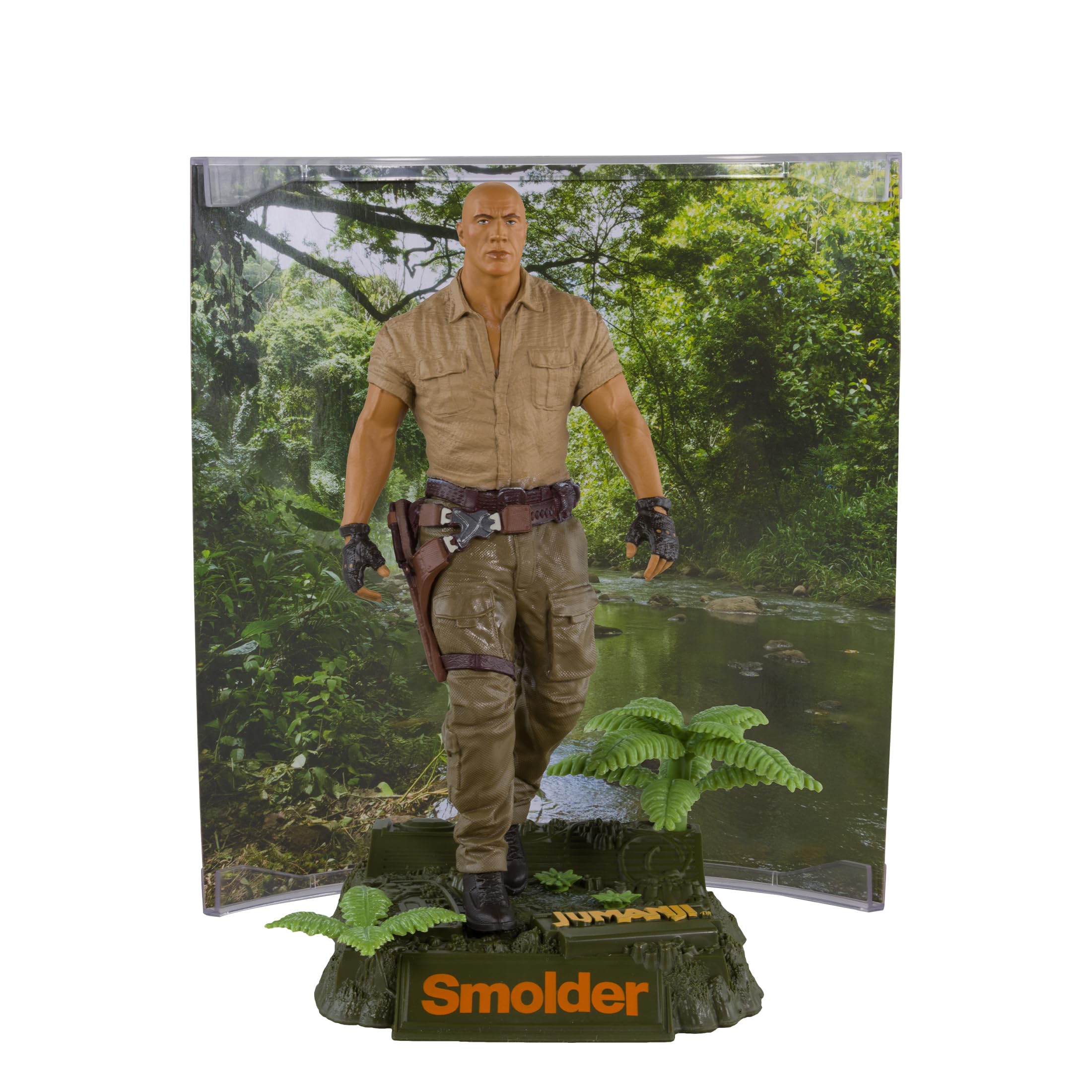 McFarlane Toys Smolder Jumanji 6in figure side view highlighting pose