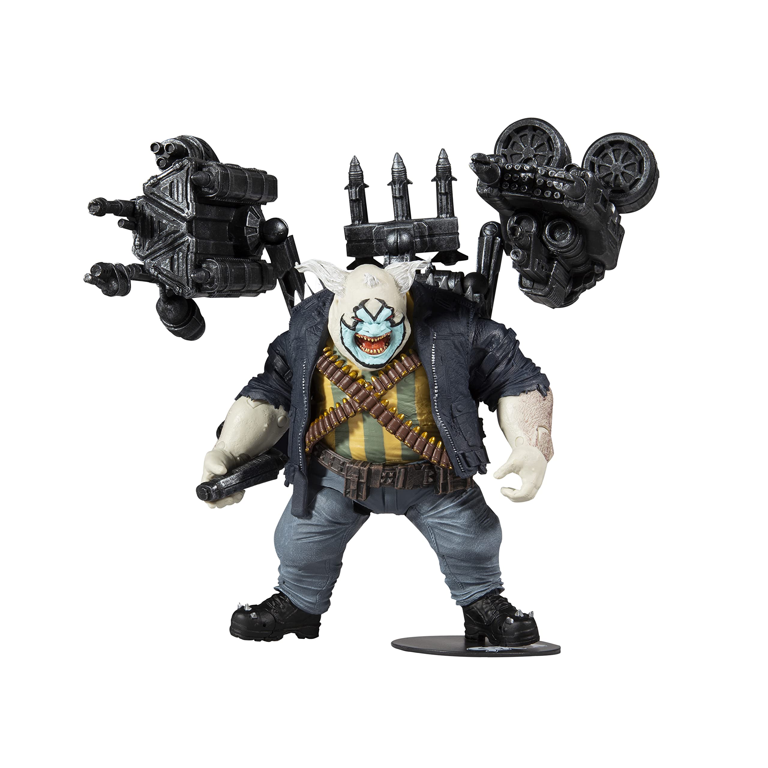 McFarlane Toys Spawn The Clown Deluxe figure front view for dramatic display