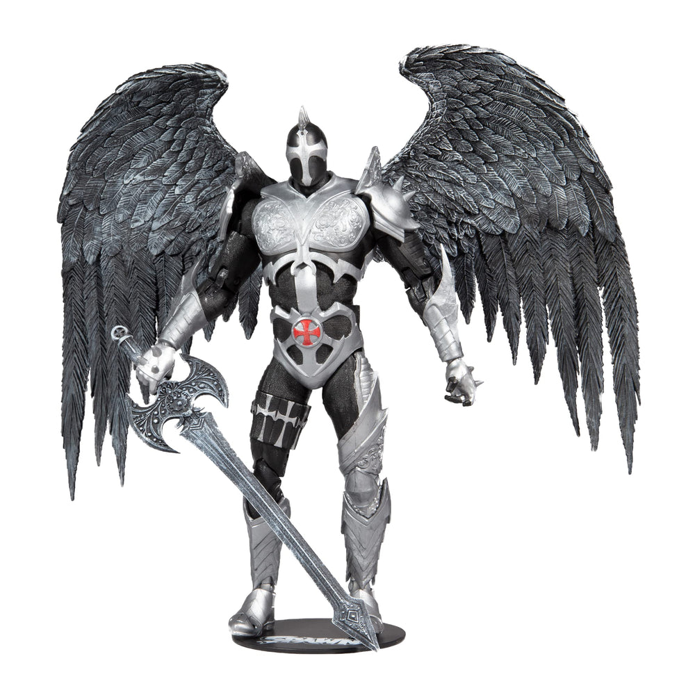 McFarlane Toys Spawn The Dark Redeemer 7in figure front view for display collection