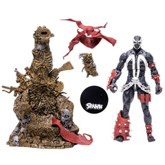 McFarlane Toys Spawn Deluxe figure with removable cape for dynamic posing