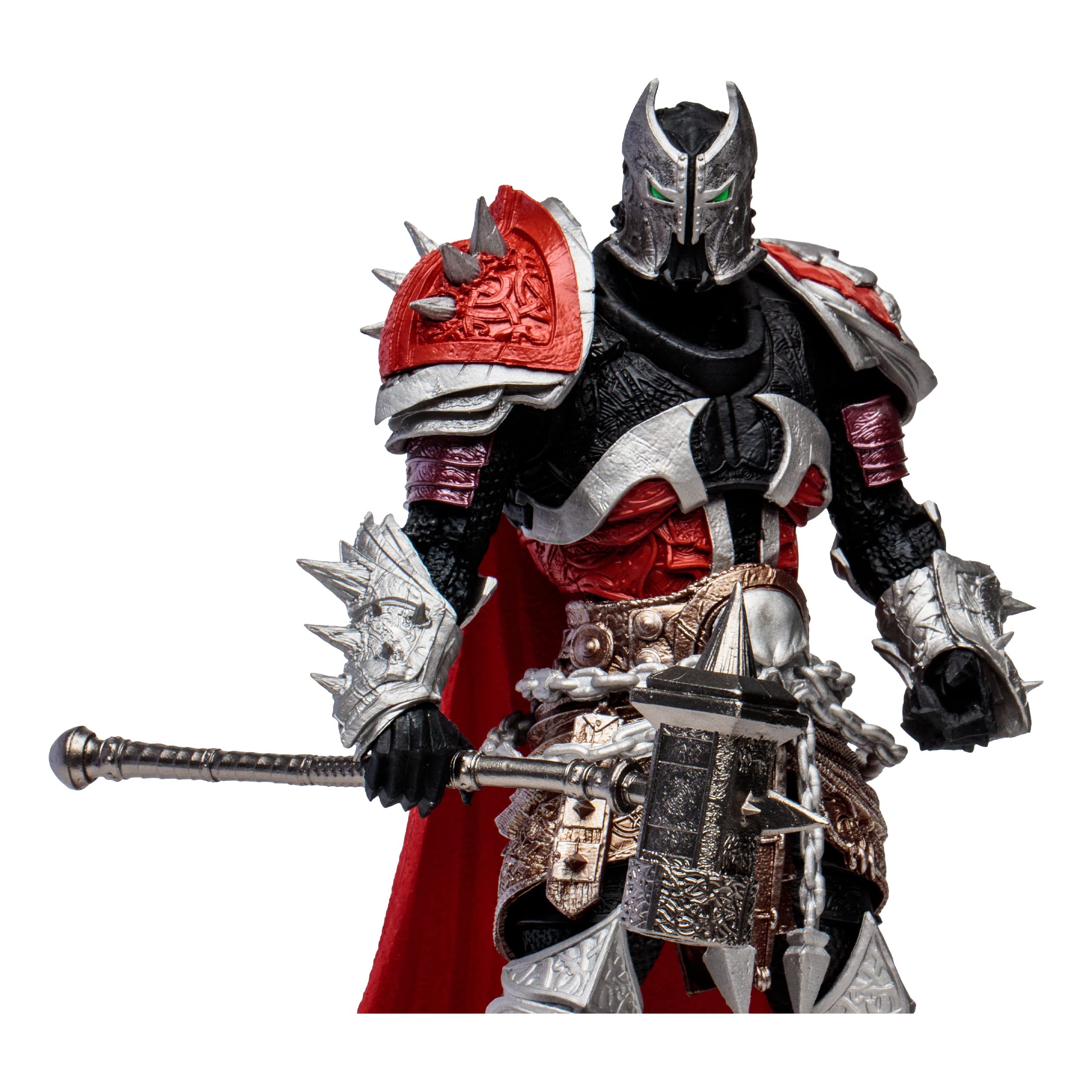 McFarlane Toys Medieval Spawn 22-part articulation enables versatile posing for scenes.