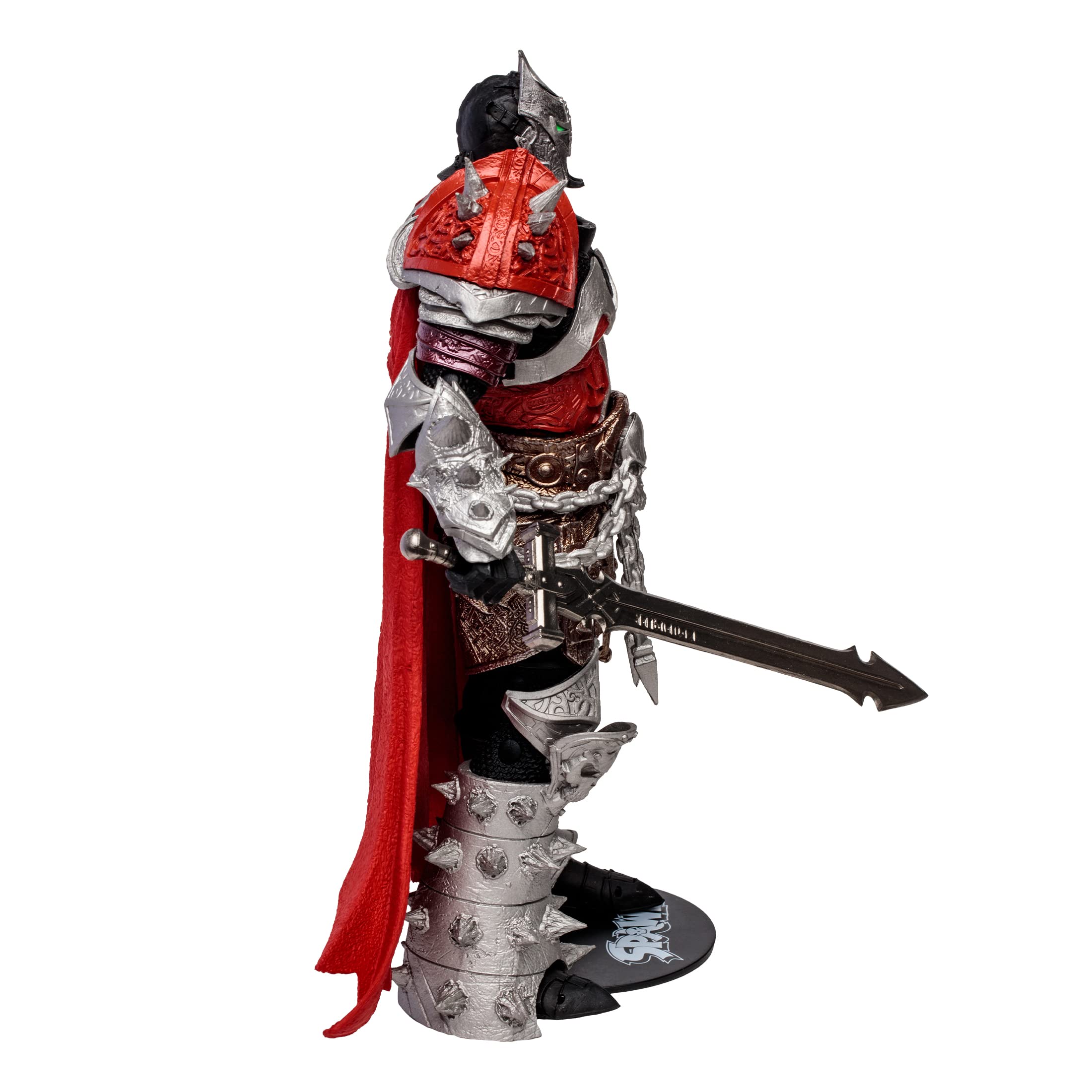 McFarlane Toys Medieval Spawn window box packaging keeps the figure pristine on shelves.