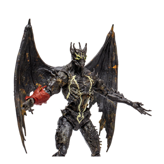 McFarlane Toys Nightmare Spawn wings articulation detail for dynamic posing.