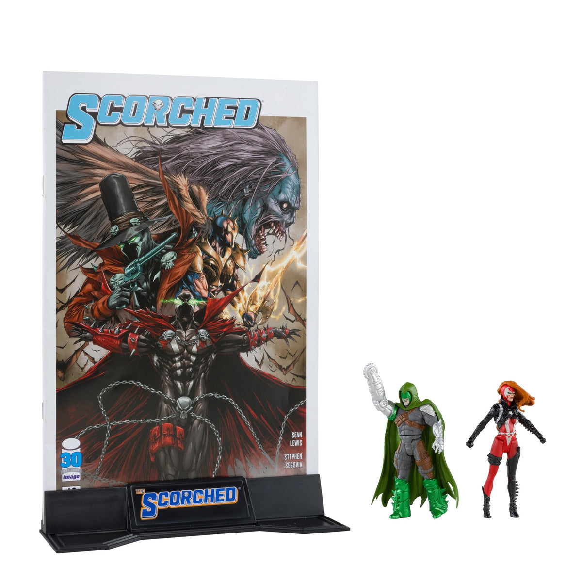 McFarlane Toys She-Spawn 3in figure close-up, ideal for display and posing