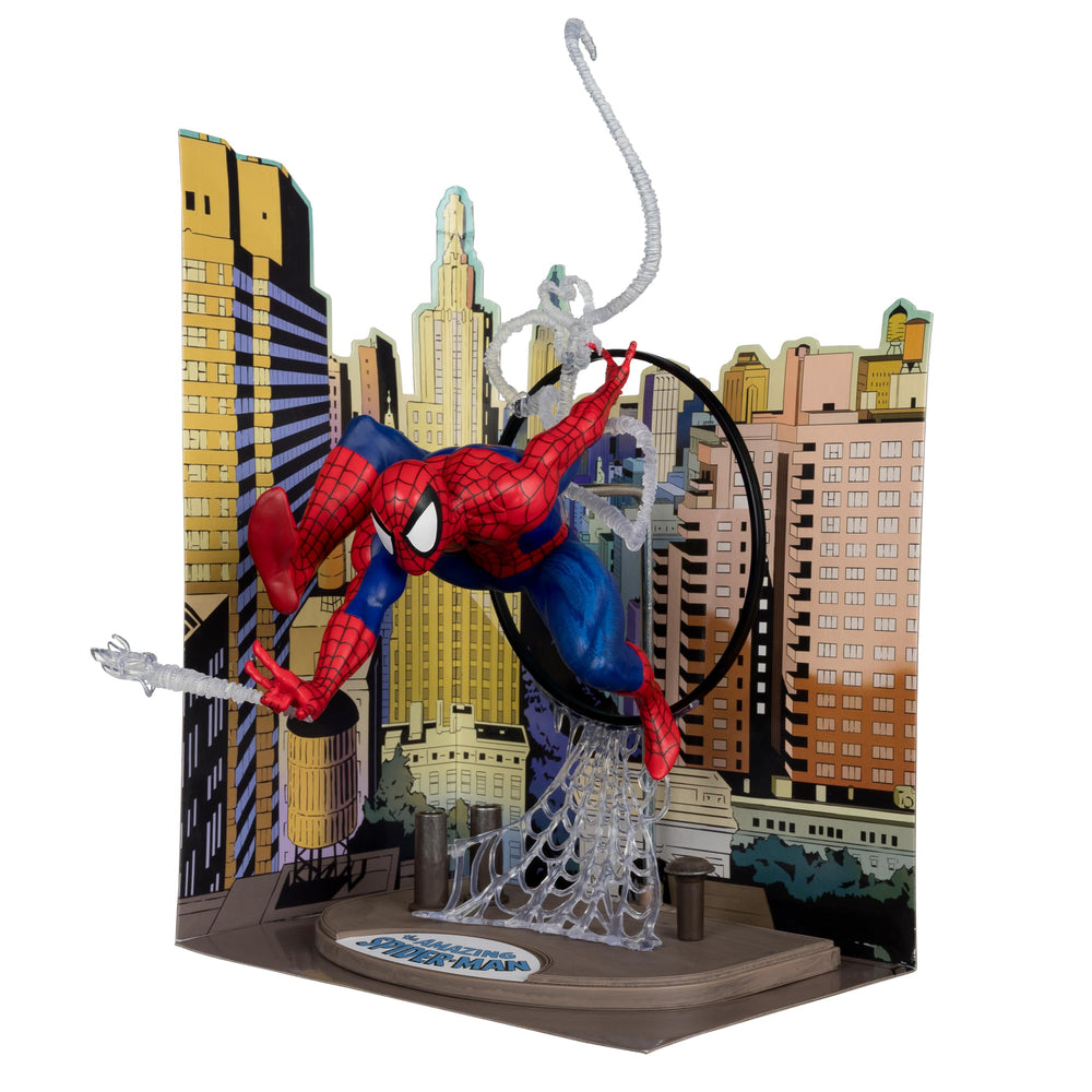 McFarlane Toys Spider-Man 1:6 scale posed figure for dynamic display.