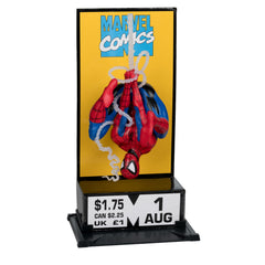 McFarlane Toys Spider-Man figure highlight on a 1:10 scale.