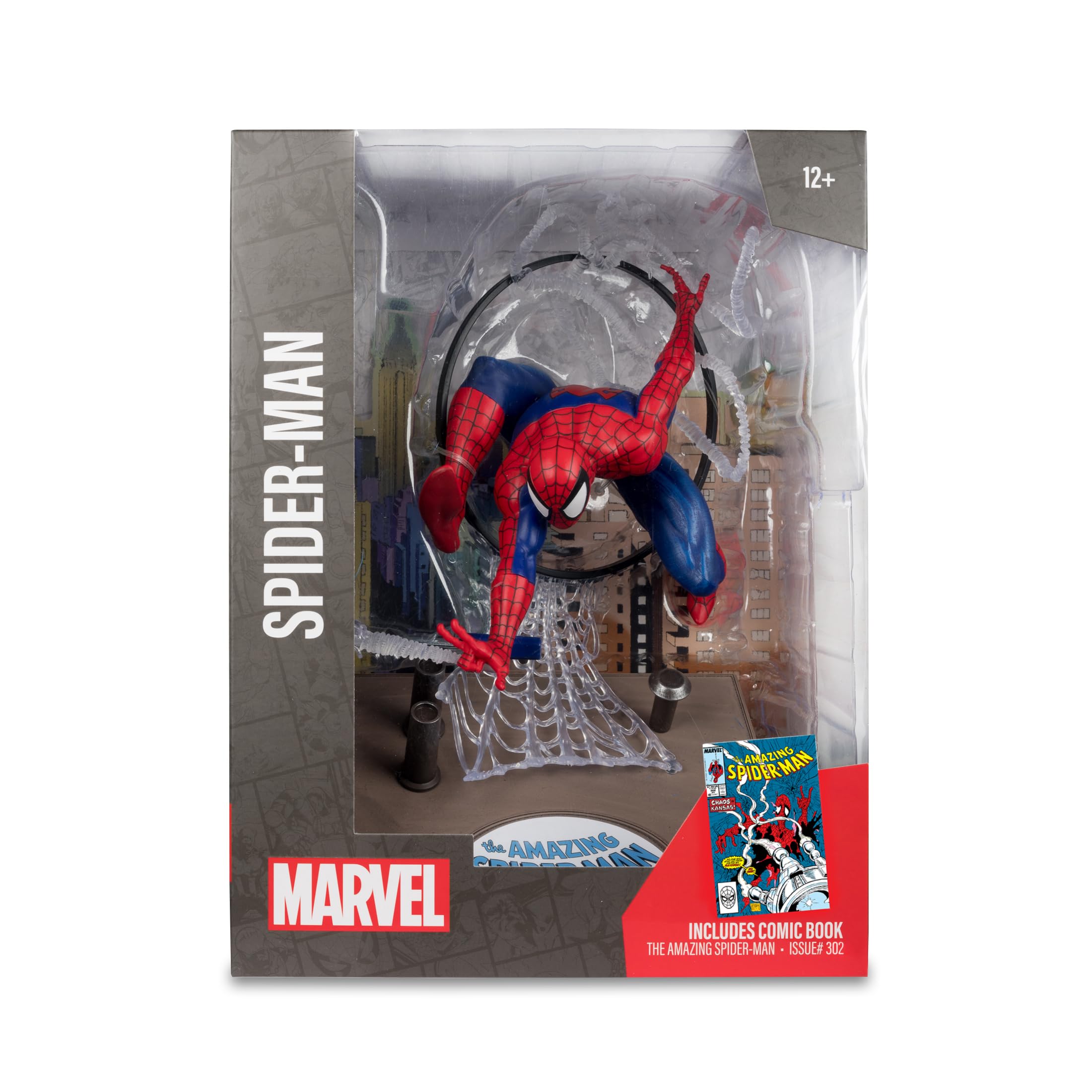 Packaging and accessories included for safe storage and display setup.