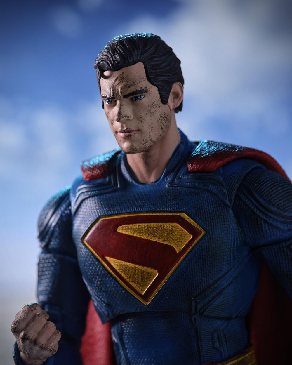 McFarlane Toys Superman 2025 articulation enables dynamic posing.