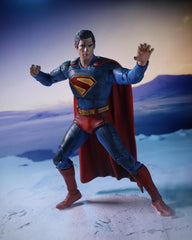 McFarlane Toys Superman 2025 battle-damaged scar adds dramatic realism.