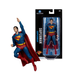 McFarlane Toys Superman 2025 blister-pack packaging keeps the figure safe.
