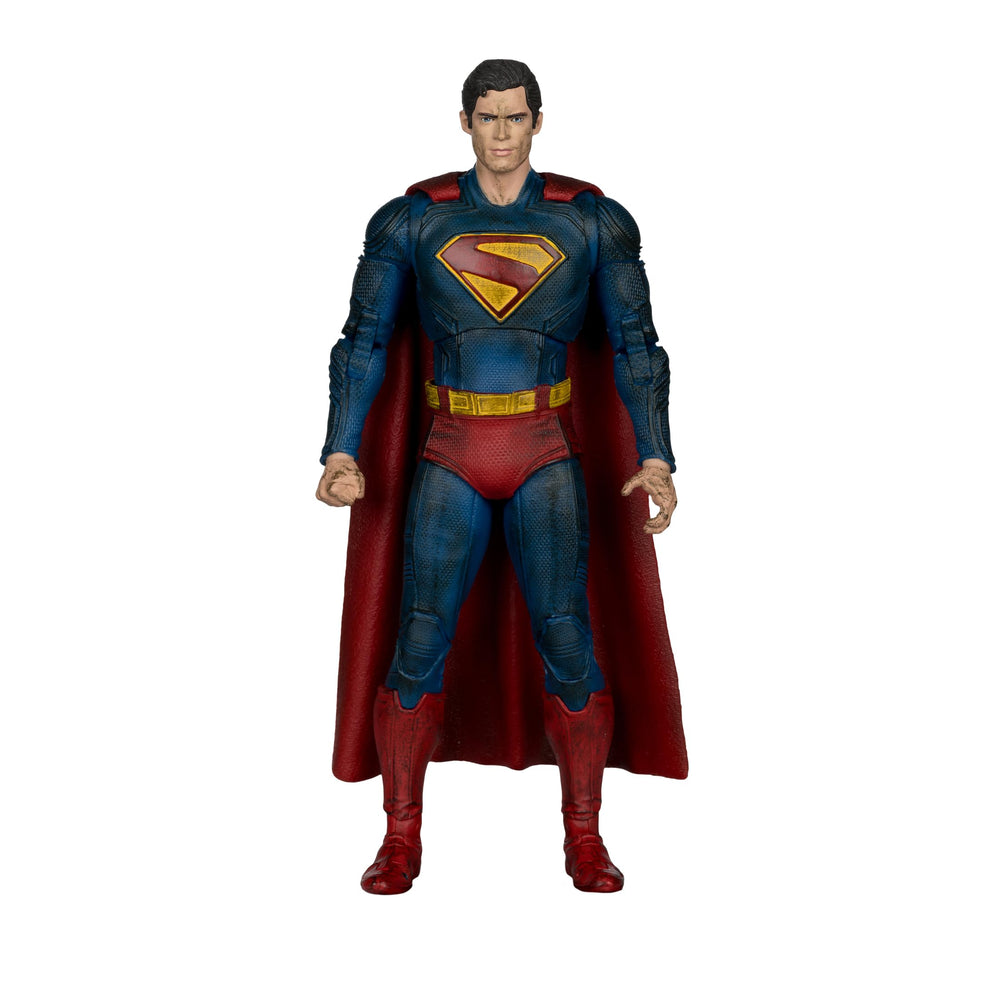McFarlane Toys Superman 2025 cape texture adds depth.