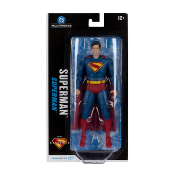 McFarlane Toys Superman 2025 DC Multiverse scale fits with other figures.