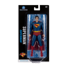 McFarlane Toys Superman 2025 DC Multiverse scale fits with other figures.
