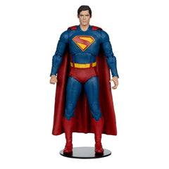 McFarlane Toys Superman 2025 detail close-up shows sculpt and paint fidelity.