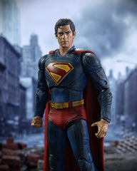 McFarlane Toys Superman 2025 gold-label emblem signals premium edition.