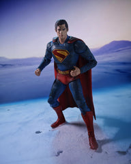 McFarlane Toys Superman 2025 upper body sculpt with defined silhouette.