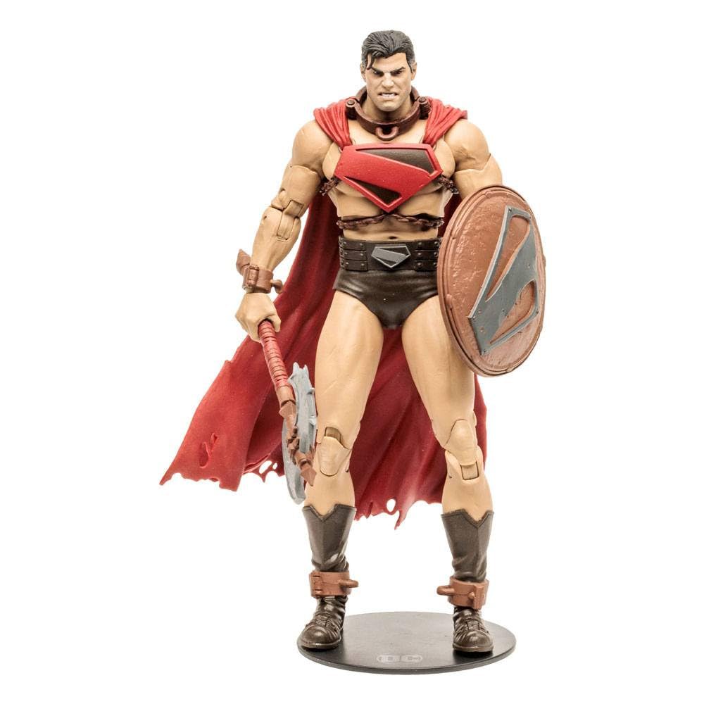McFarlane Toys Superman Future State Warworld gladiator figure for dynamic display and collection.