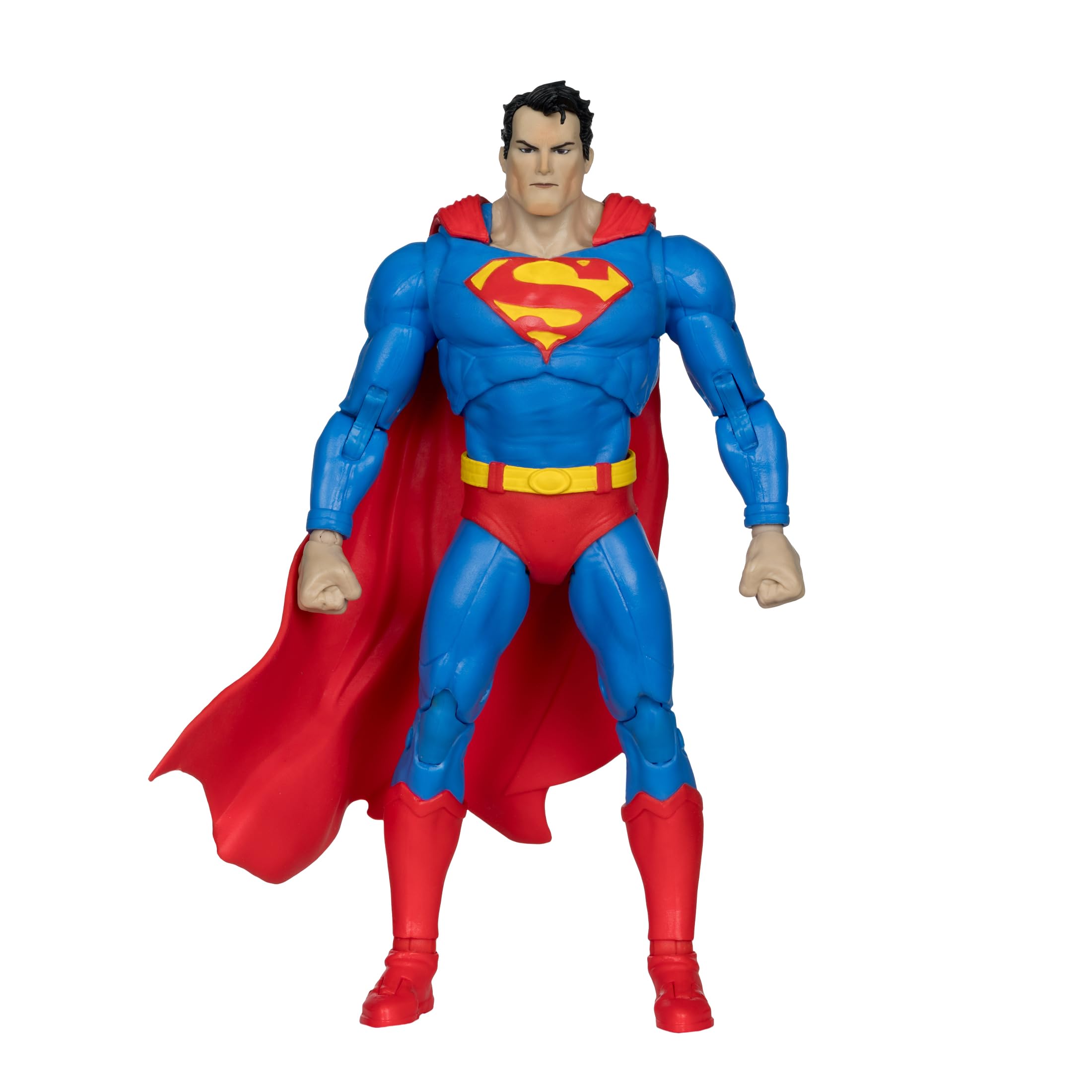 McFarlane Toys Superman Hush articulation points enabling dynamic poses.