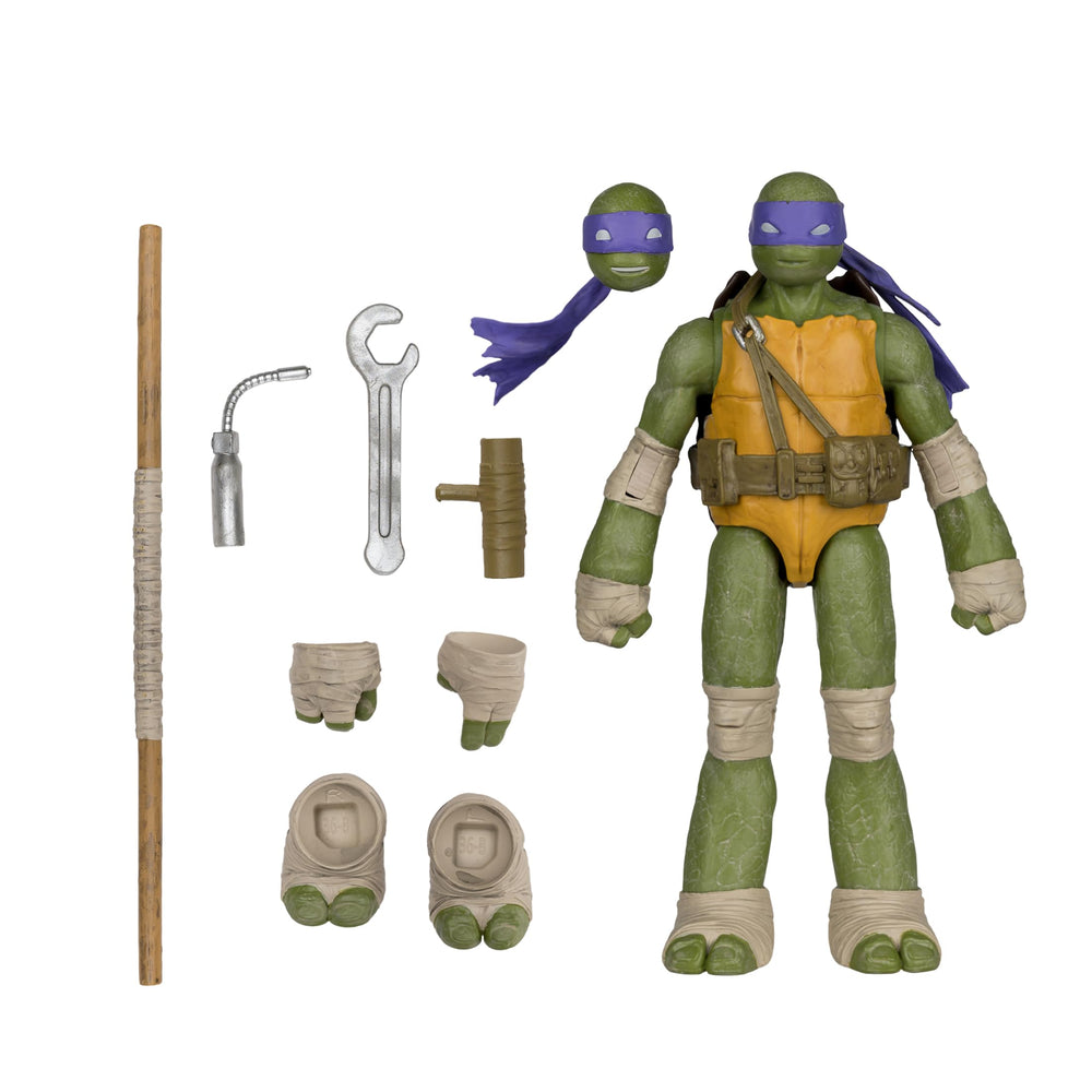 McFarlane Toys Donatello 5in figure front pose for display and collection