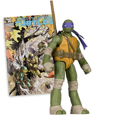 McFarlane Toys Donatello Page Punchers dynamic pose for action-ready display