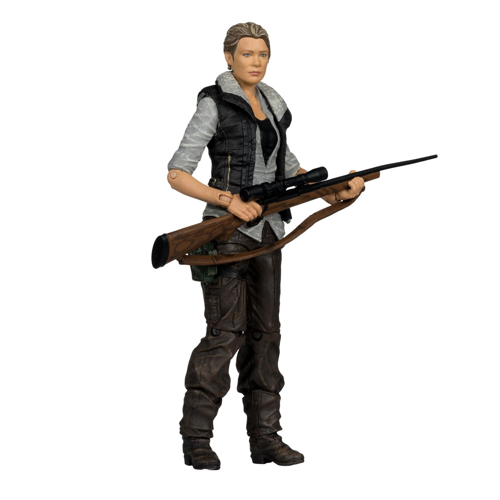 McFarlane Toys Walking Dead Andrea 5in action figure for display-ready posing.