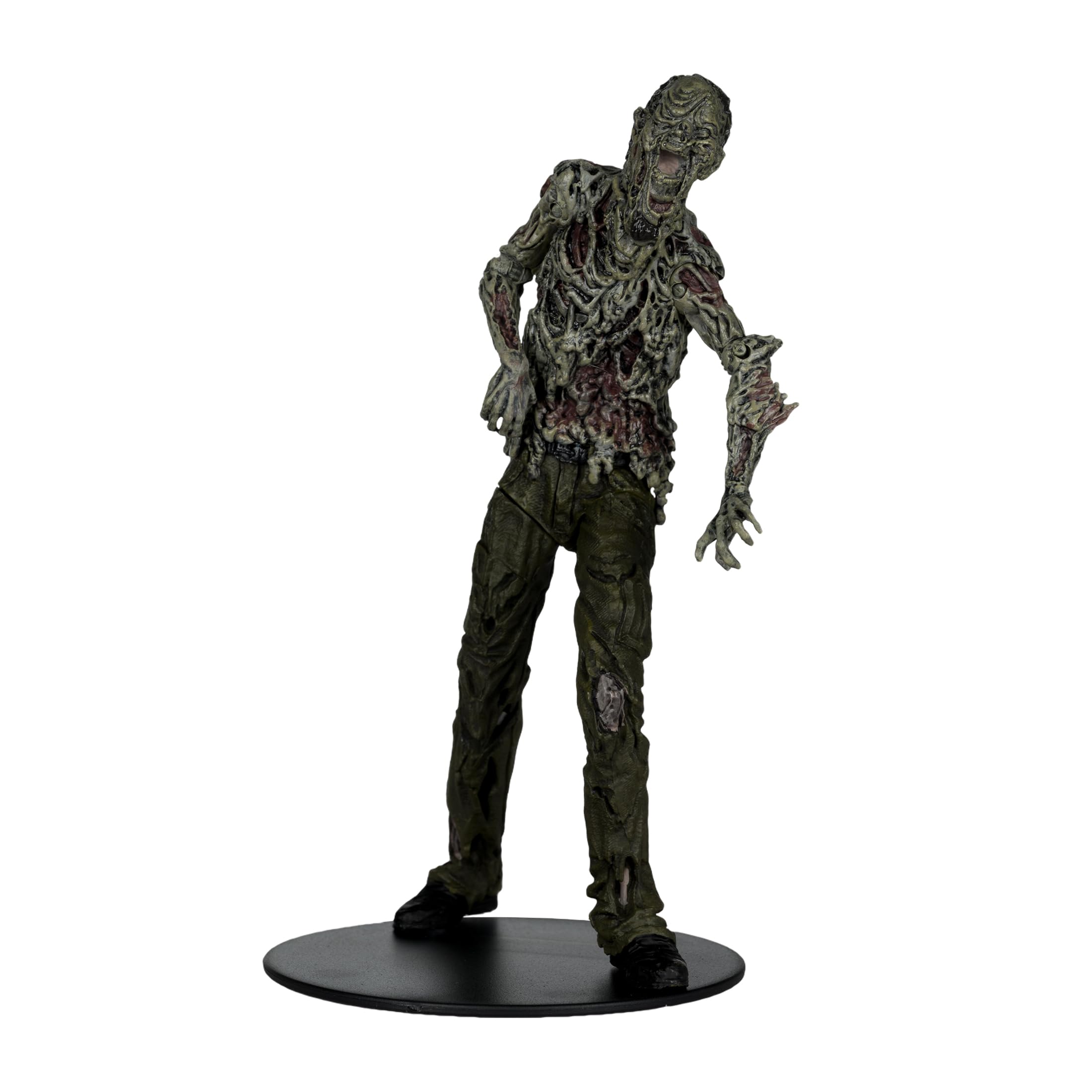 McFarlane Toys Mud Walker decomposed features capture gruesome realism.