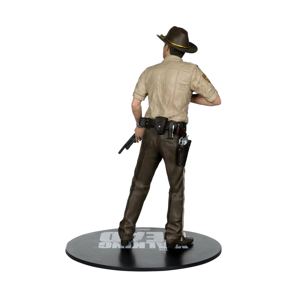 McFarlane Toys Rick Grimes authentic costume detail for collectors.