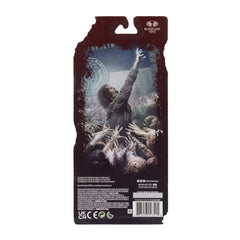 Riot gear zombie figure with poseable joints for versatile posing