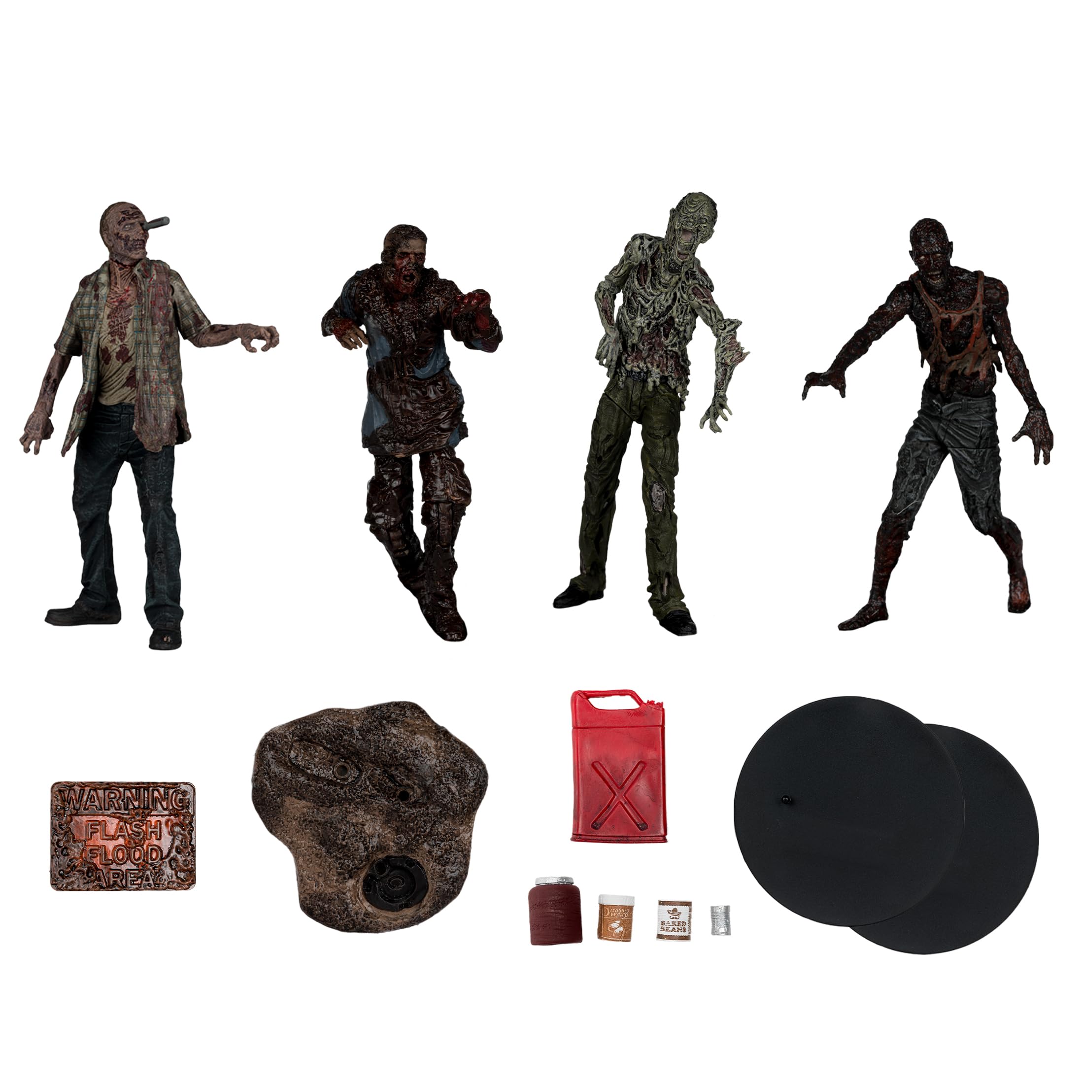 McFarlane Toys Water Walker shows melting flesh detail for diorama storytelling.