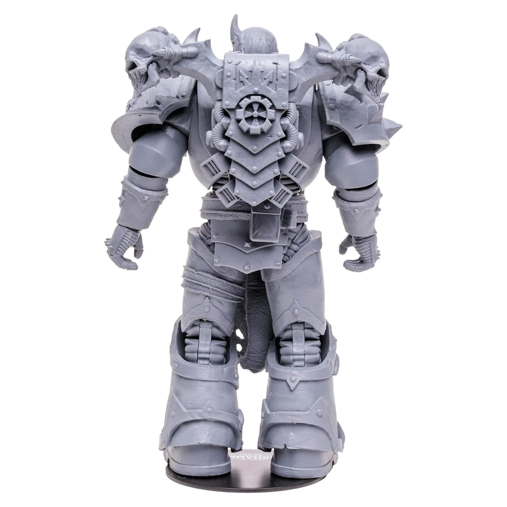 McFarlane Toys Warhammer 40K AP Variant features matte grey figure ready to customize.