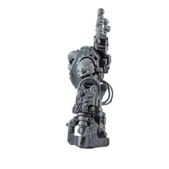McFarlane Toys Warhammer 40K Ork Big Mek seven-inch scale for pairing with Warhammer miniatures.
