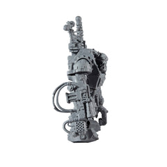 McFarlane Toys Warhammer 40K Ork Big Mek ultra articulation for versatile display options.