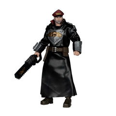 McFarlane Toys Warhammer Commissar coat detail for dramatic display