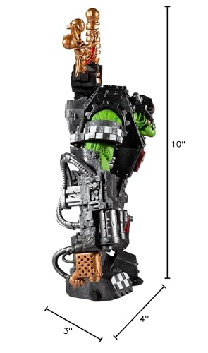 McFarlane Toys Warhammer 40k Ork Megafig packaging showcases the line.