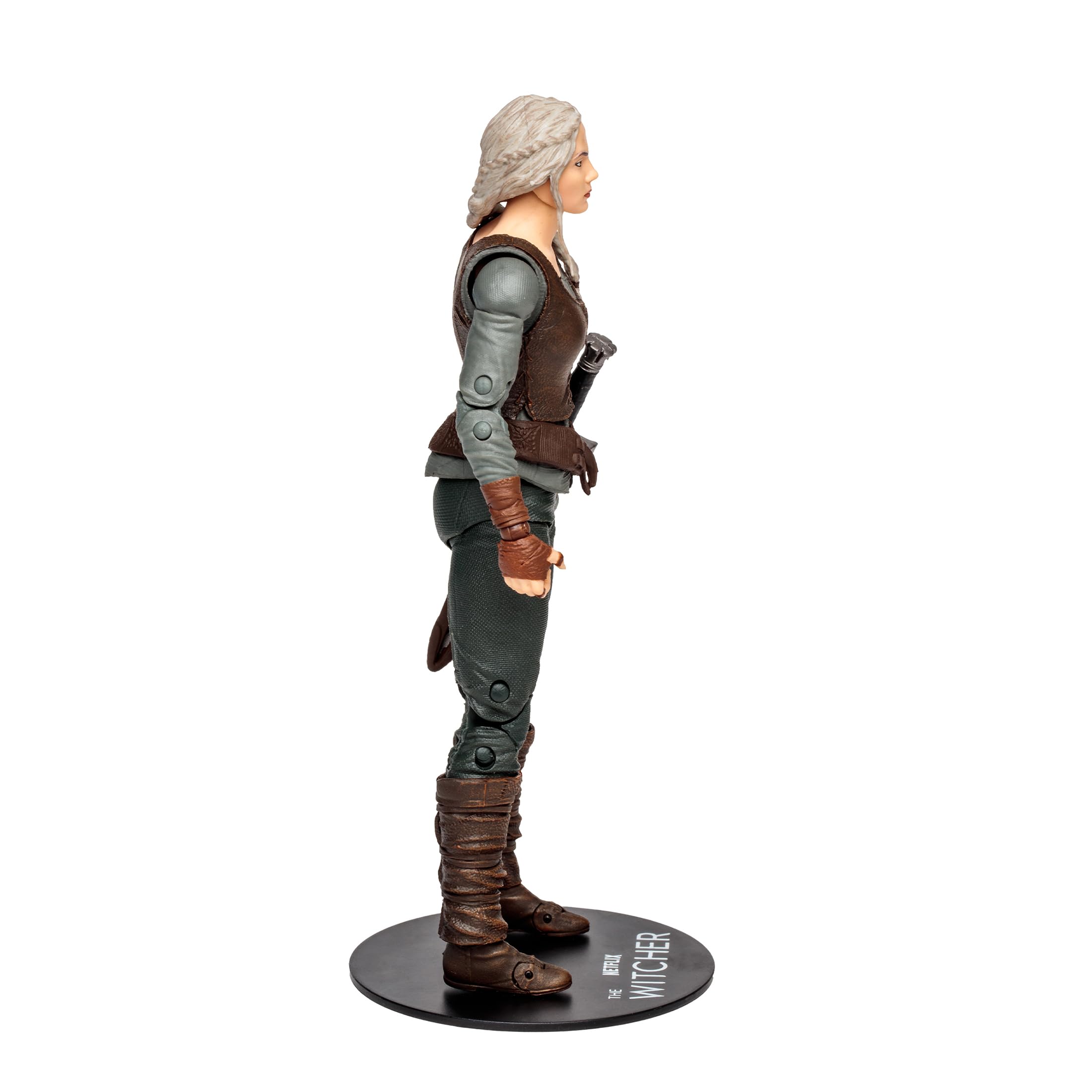 McFarlane Toys Witcher Ciri Geralt art cards with bios.