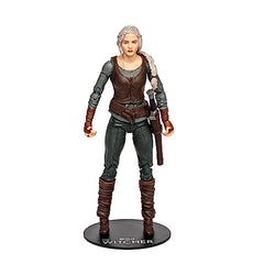 McFarlane Toys Witcher Ciri Geralt environmental base for scene recreation.
